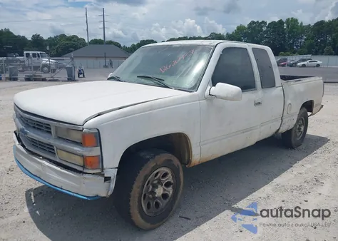 1997 Chevrolet K1500 Fleetside from USA, damaged, VIN 2GCEK19R3V1174972